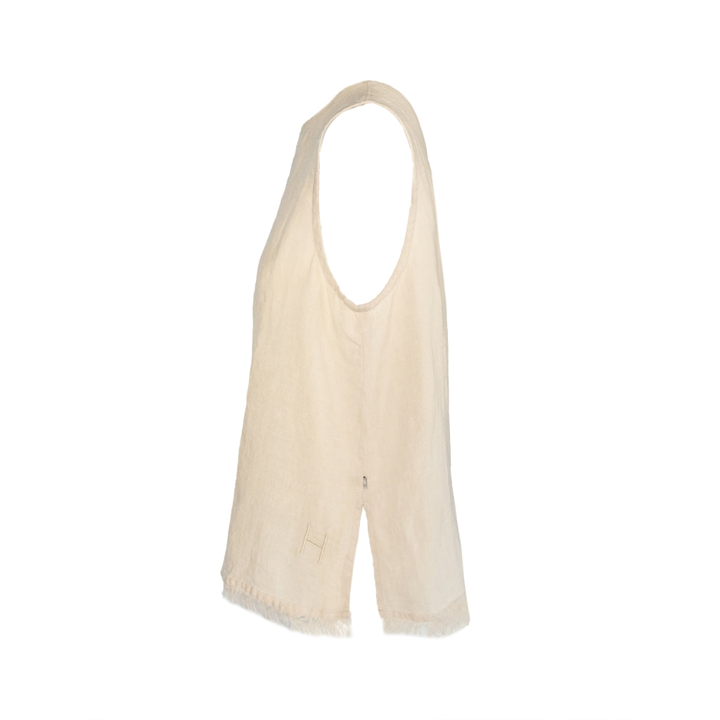 HÉST LILA LINEN TOP SUMMER SAND