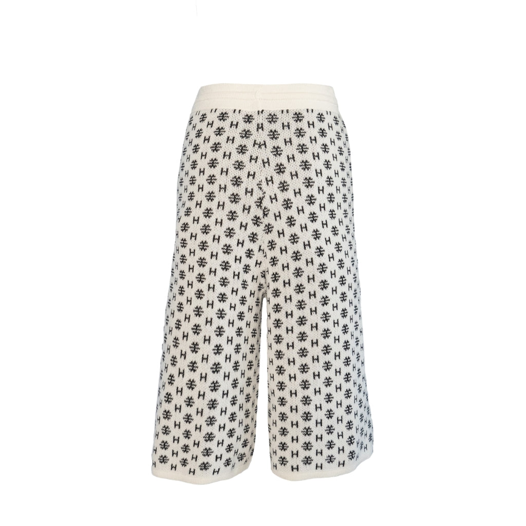 Hést Logo Shorts White Alyssum