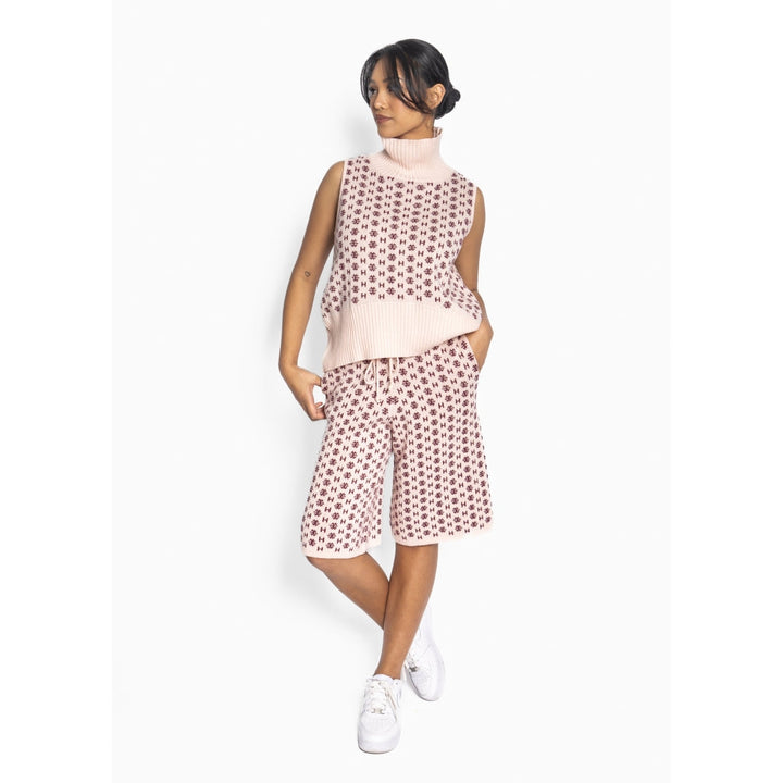 Hést Logo Shorts ROSE SMOKE