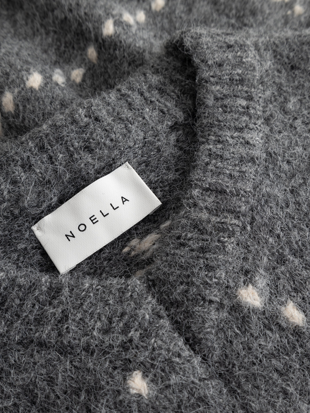 Noella Lai Knit Medium Grey Melange