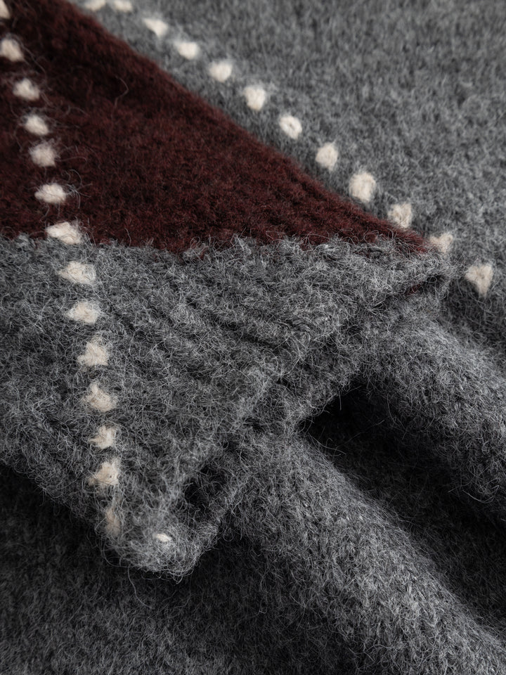 Noella Lai Knit Medium Grey Melange