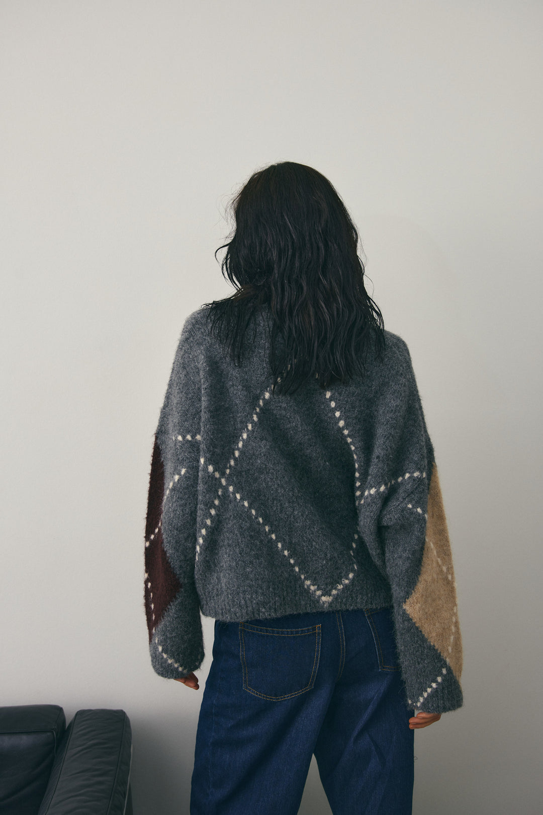 Noella Lai Knit Medium Grey Melange