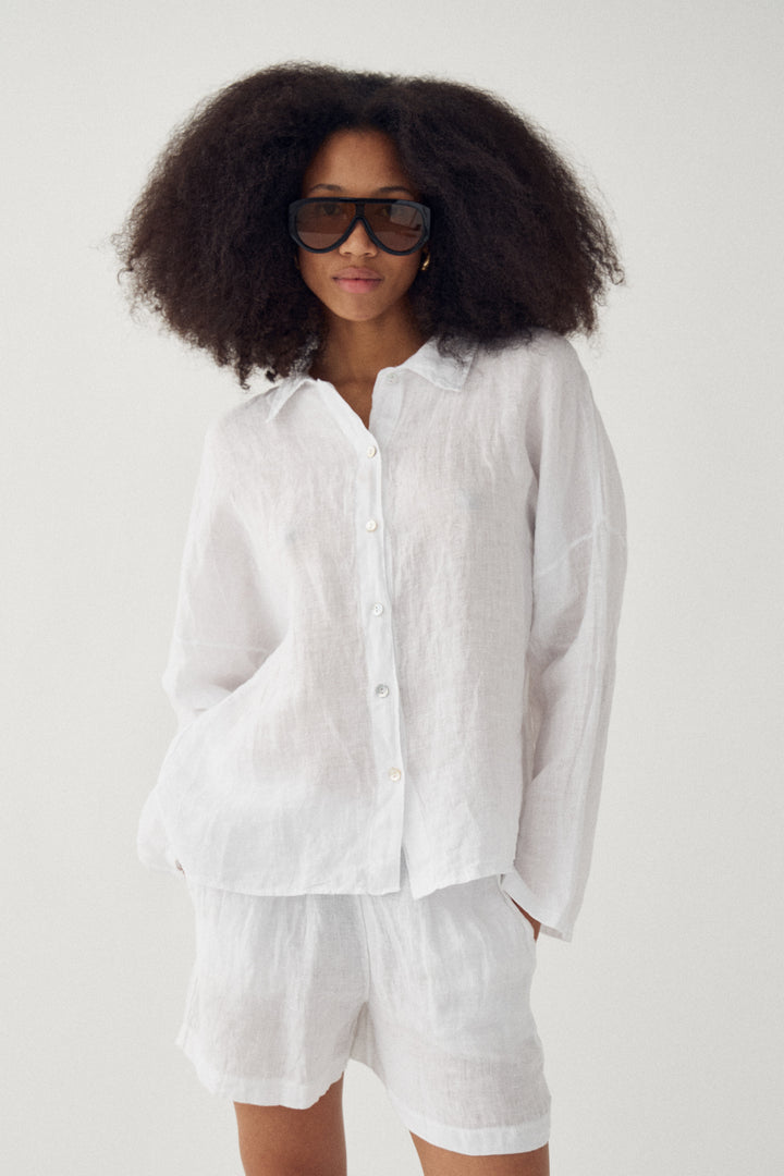 Noella Leanora Shirt White