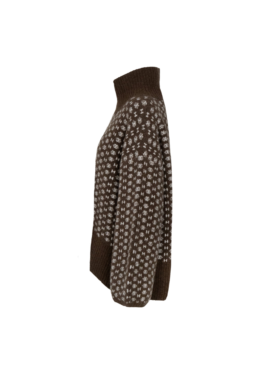 Hést Logo Sweater Dark Earth