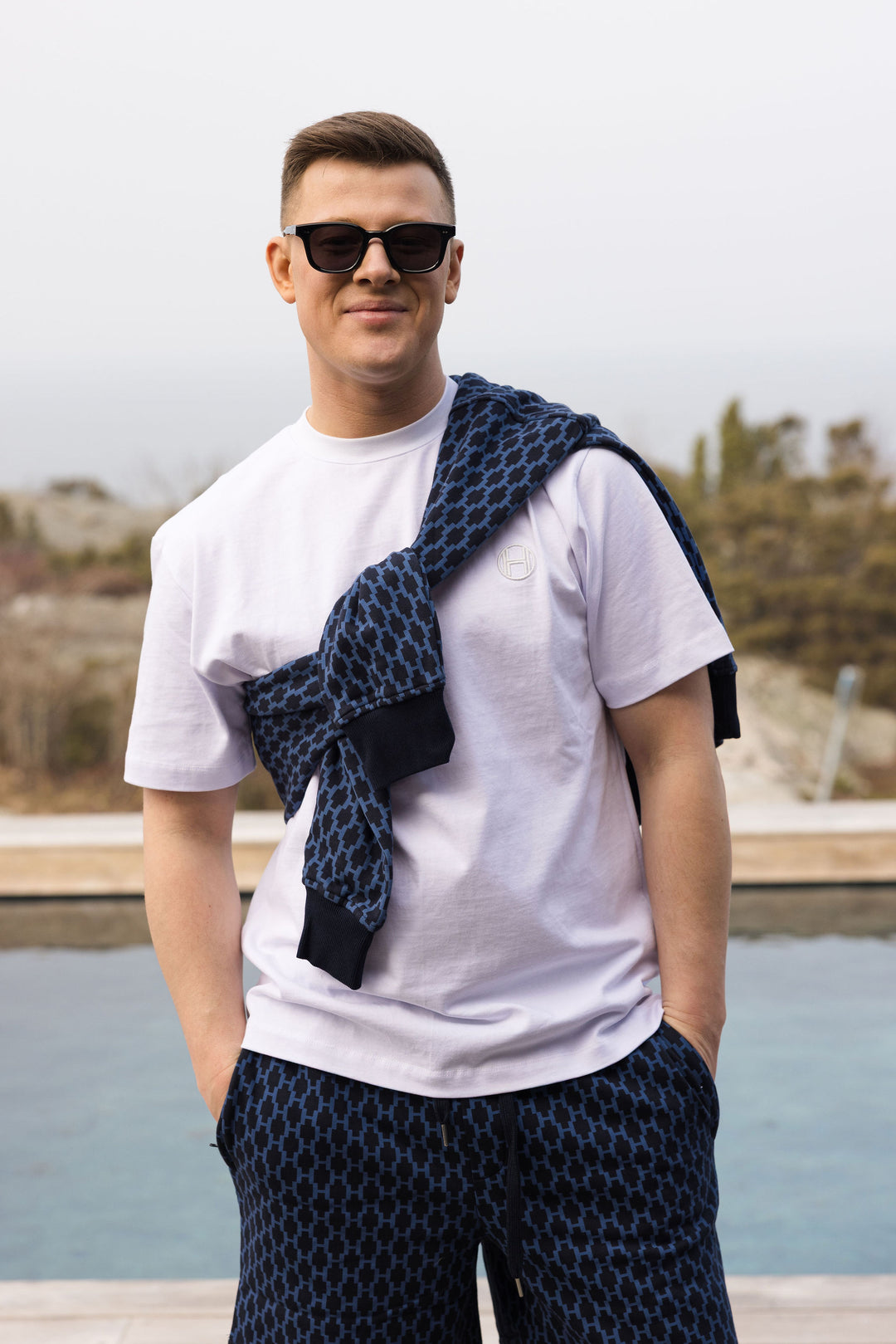 HÉST ABRAMO Sweatshirt Navy Blazer