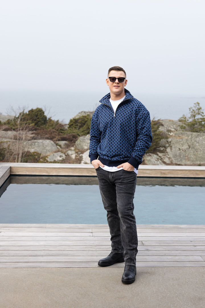 HÉST ABRAMO Sweatshirt Navy Blazer