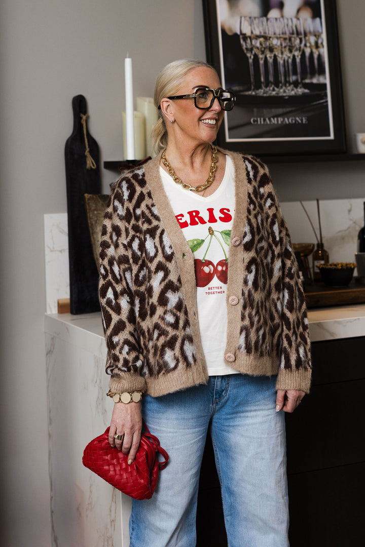 Le Temps des Cerises Tsh F Alyne Off White