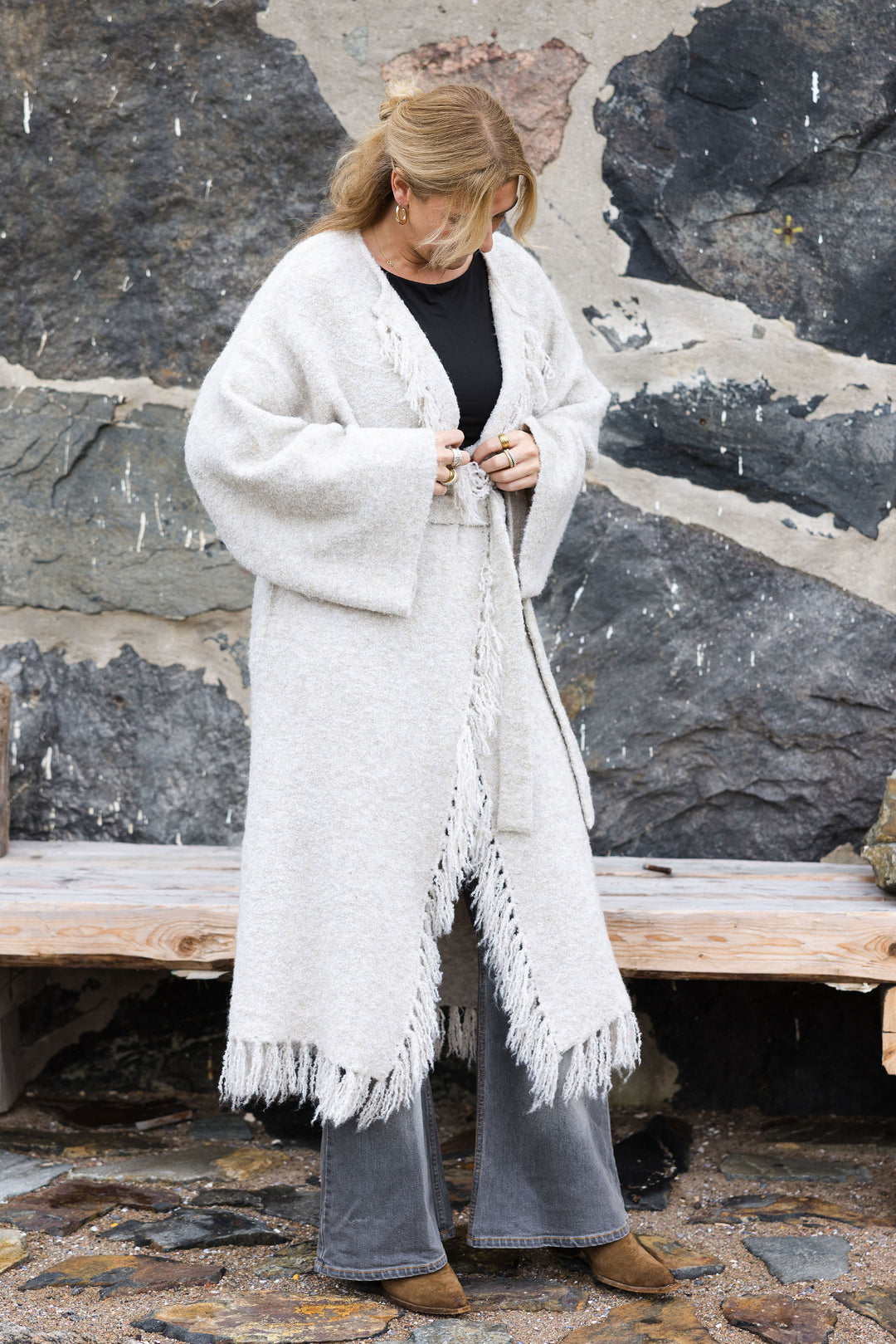 DAILY BOUCLE DAYELISHA BEIGE MELANGE