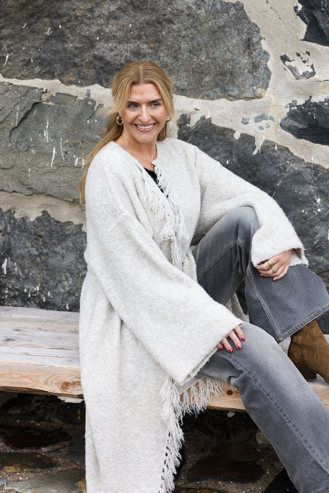 DAILY BOUCLE DAYELISHA BEIGE MELANGE