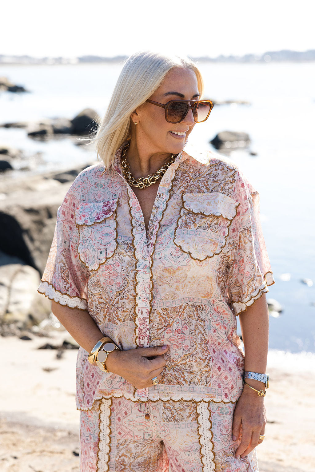ackleja Cobbler Paisley Shirt