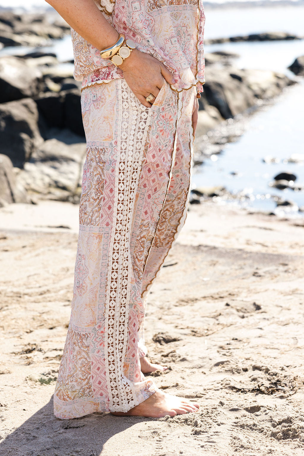 ackleja Cobbler Paisley Pant