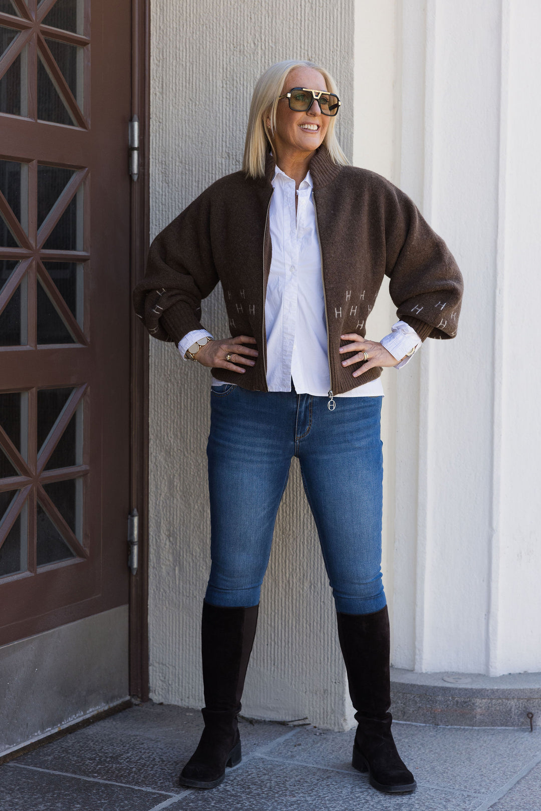 MÄRTHA Short Jacket Dark Earth