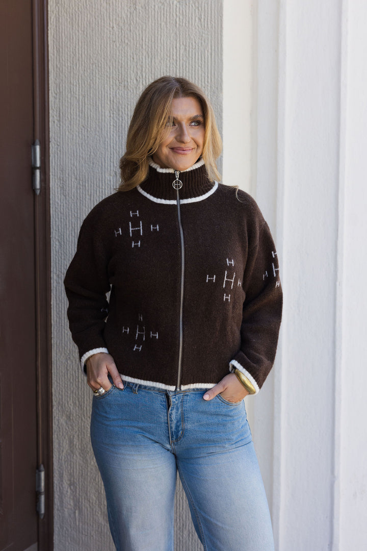 Iben Zip Jacket 6002 Dark Earth