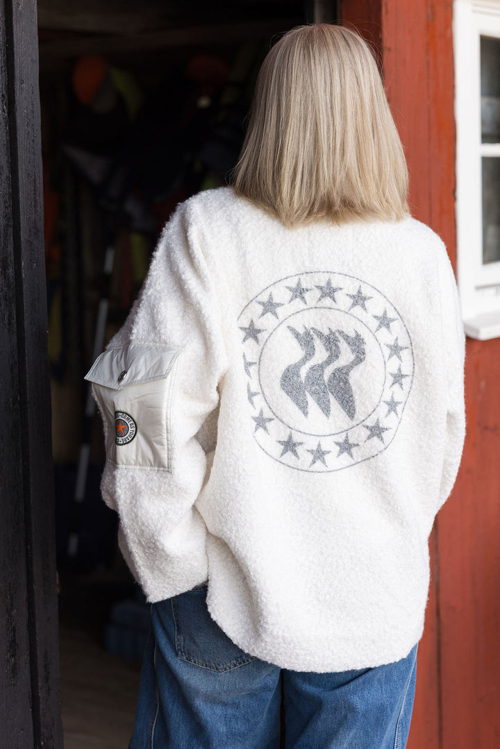 CAYA NINI HALF ZIP White