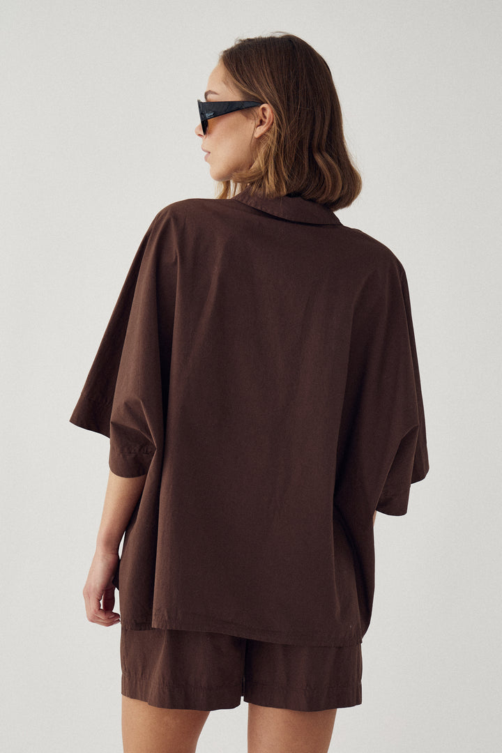 Noella Maizie Shirt Chocolate
