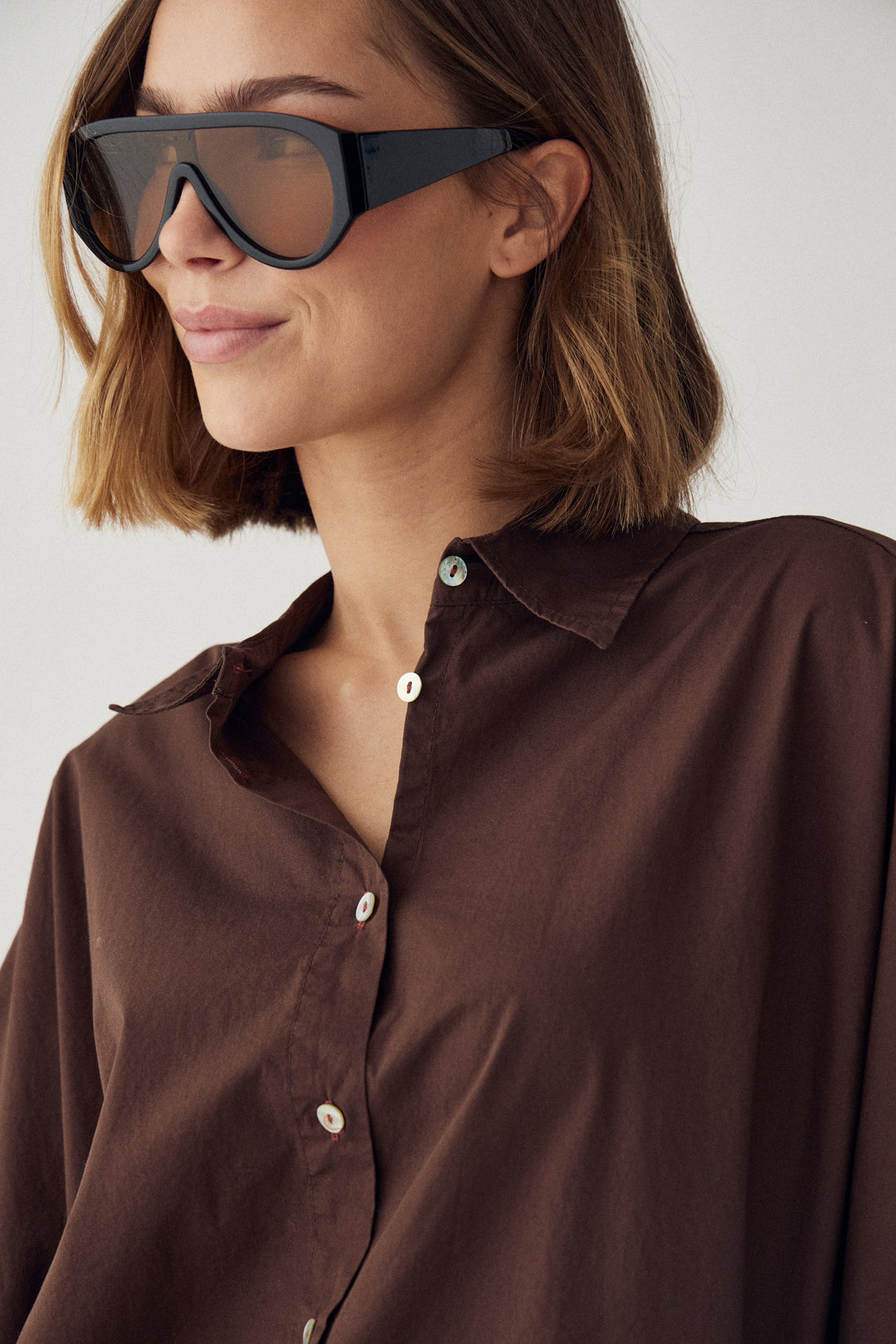Noella Maizie Shirt Chocolate
