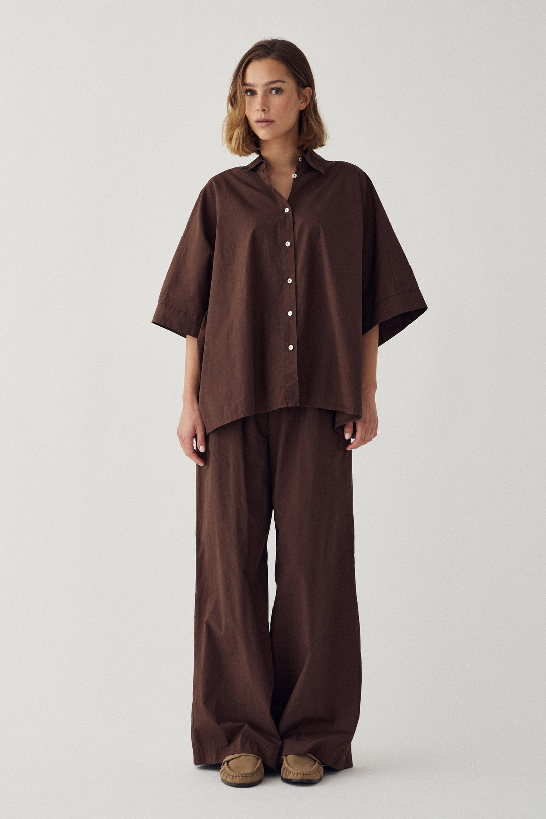 Noella Maizie Shirt Chocolate