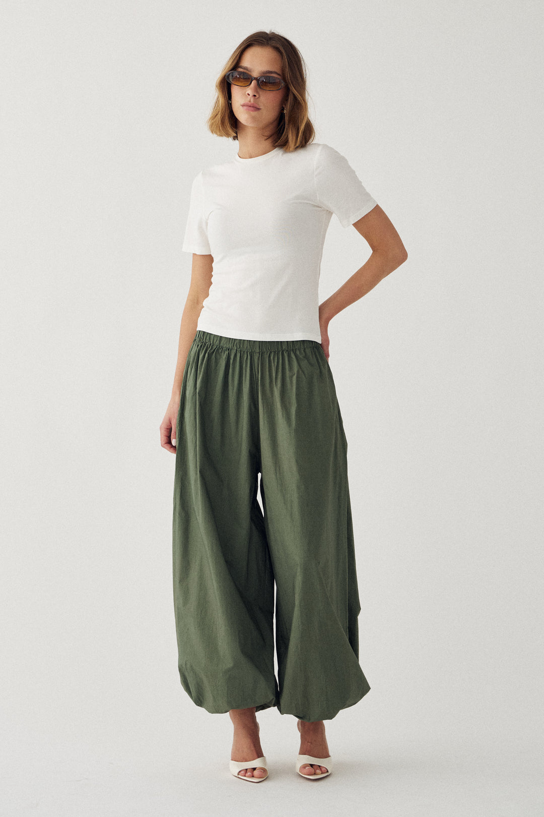Noella Nerine Pants Green Leaf