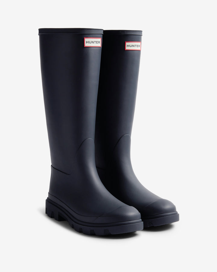Hunter Unisex Downpour Tall Boot Navy