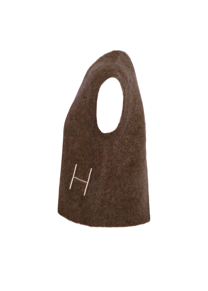 Hést PERNILLE Vest Dark Earth