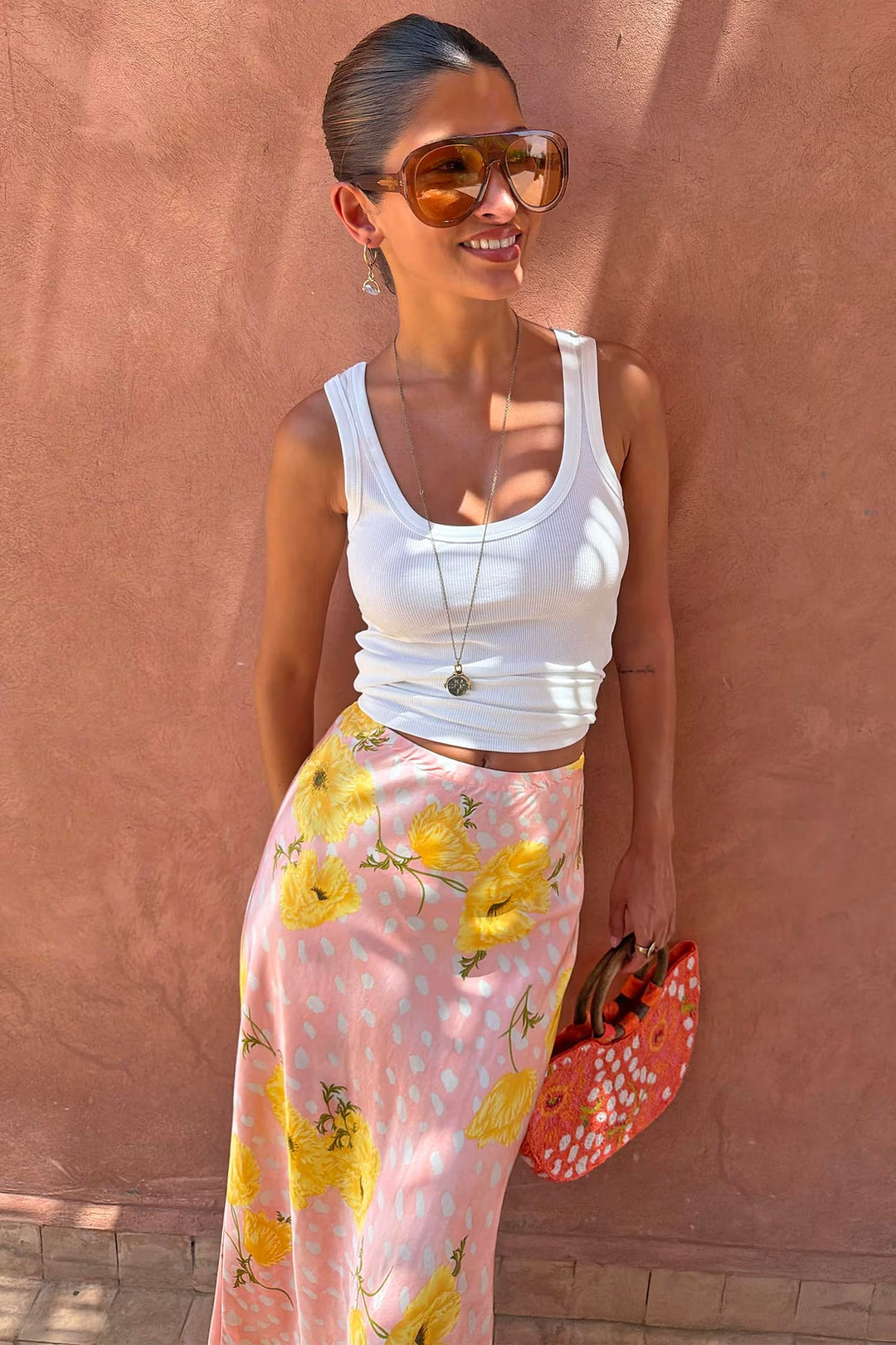 Never Fully Dressed Pink Fawn Poppy Maeva Skirt