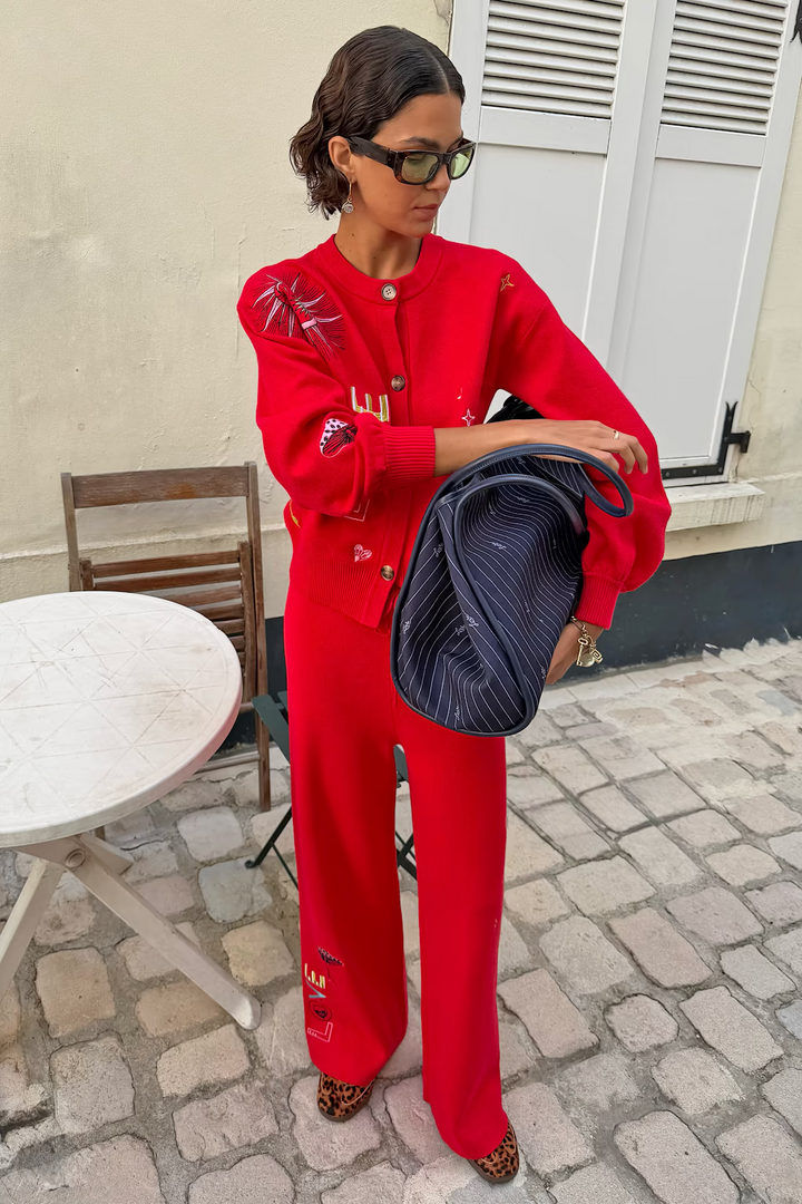Red Amore Forrest Cardigan