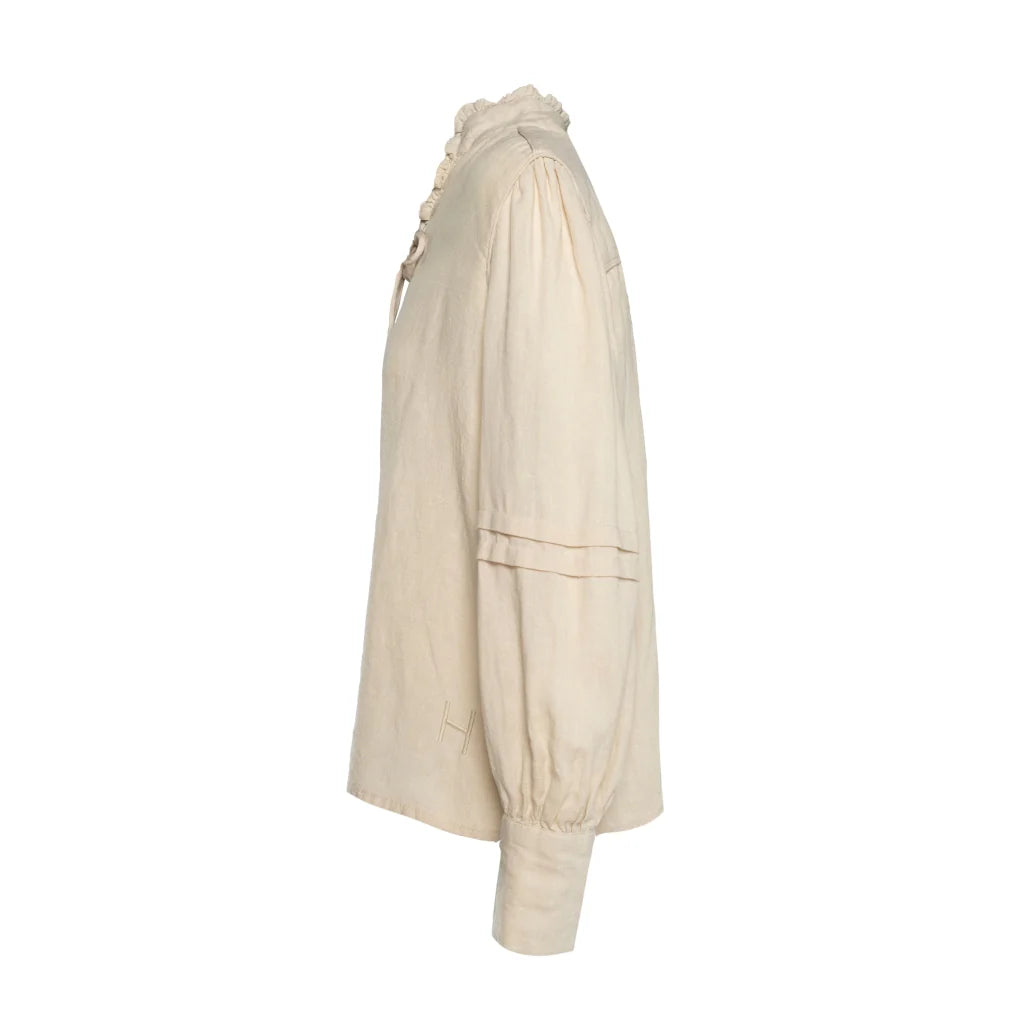 HÉST SARI Linen BLOUSE SUMMER SAND