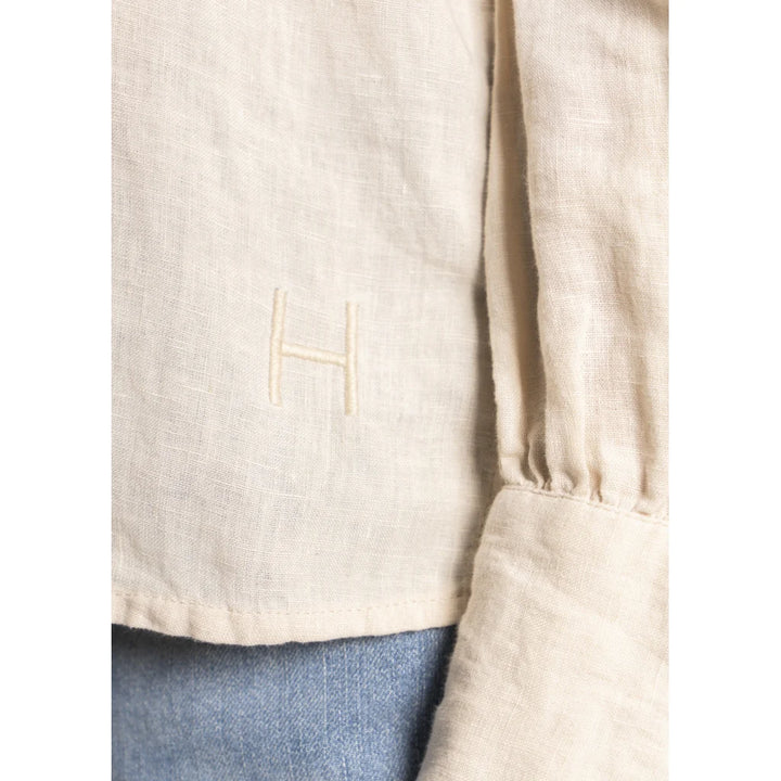 HÉST SARI Linen BLOUSE SUMMER SAND