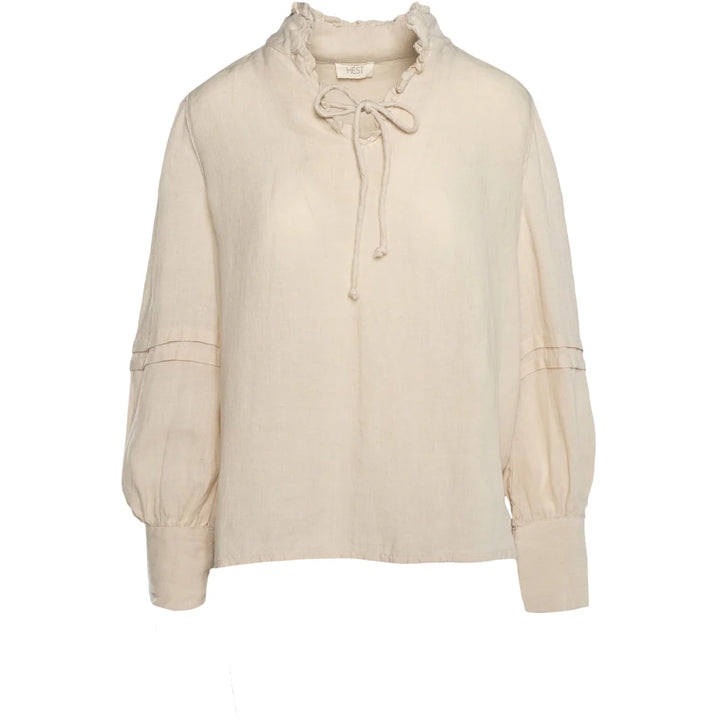 HÉST SARI Linen BLOUSE SUMMER SAND
