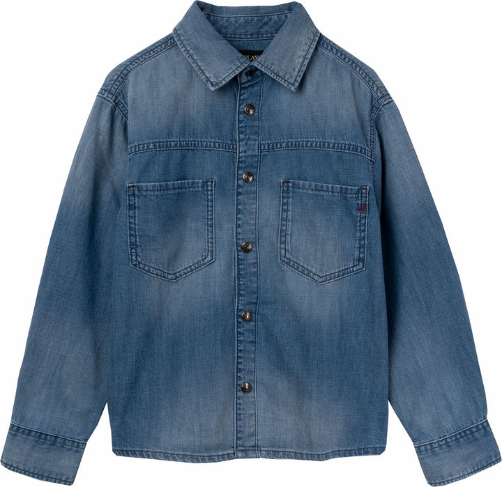 REPLAY & SONS VINTAGE MID DENIM SHIRT