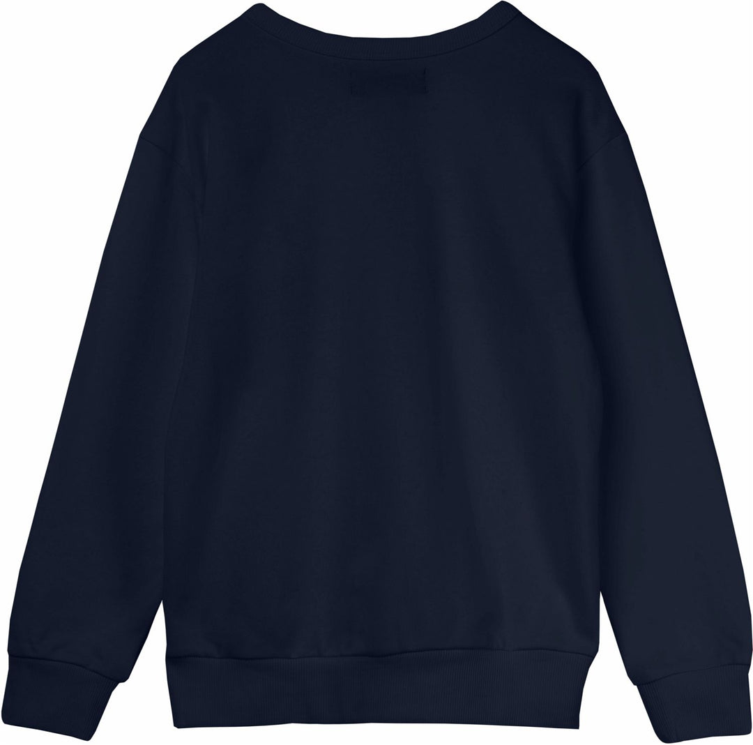 REPLAY & SONS SWEATSHIRT WITH MAXI-LETTERING BLUE