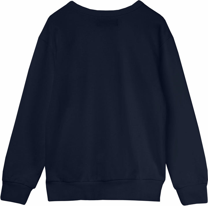 REPLAY & SONS SWEATSHIRT WITH MAXI-LETTERING BLUE