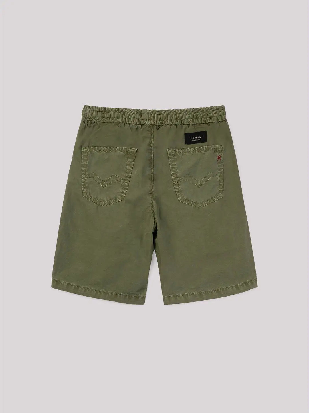 REPLAY & SONS RELAXED-FIT COTTON SHORTS