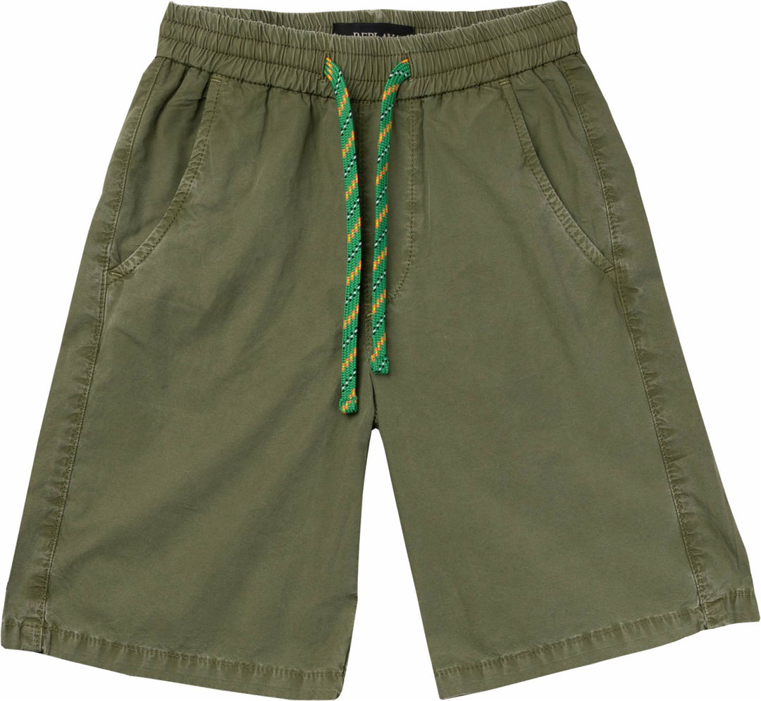 REPLAY & SONS RELAXED-FIT COTTON SHORTS