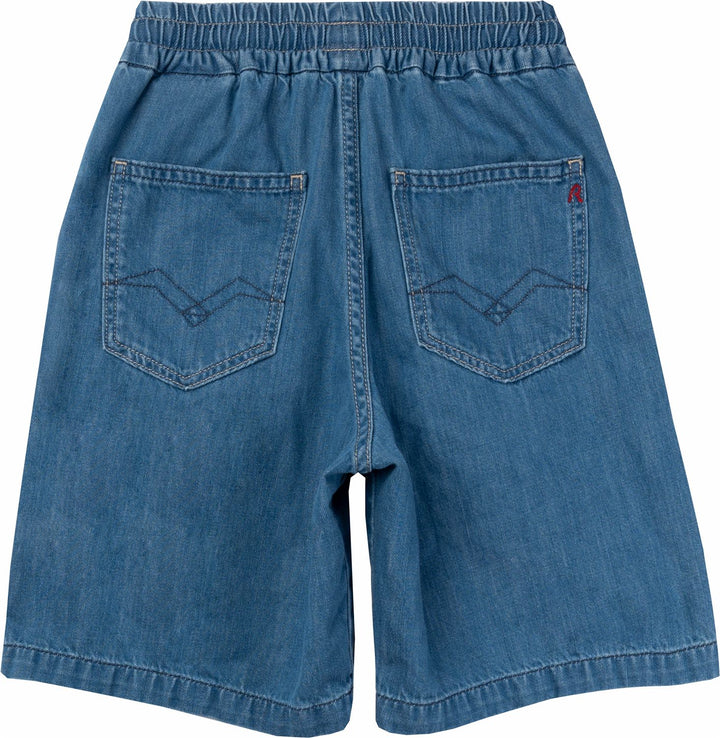 REPLAY & SONS MELTHON RELAXED-FIT SHORTS Denim
