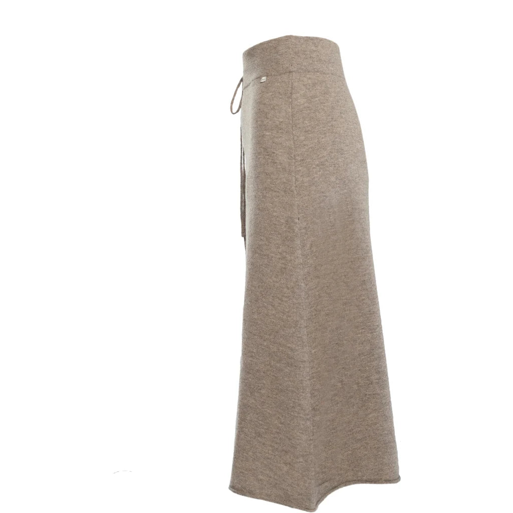 HÉST SELMA SKIRT BEIGE MELANGE