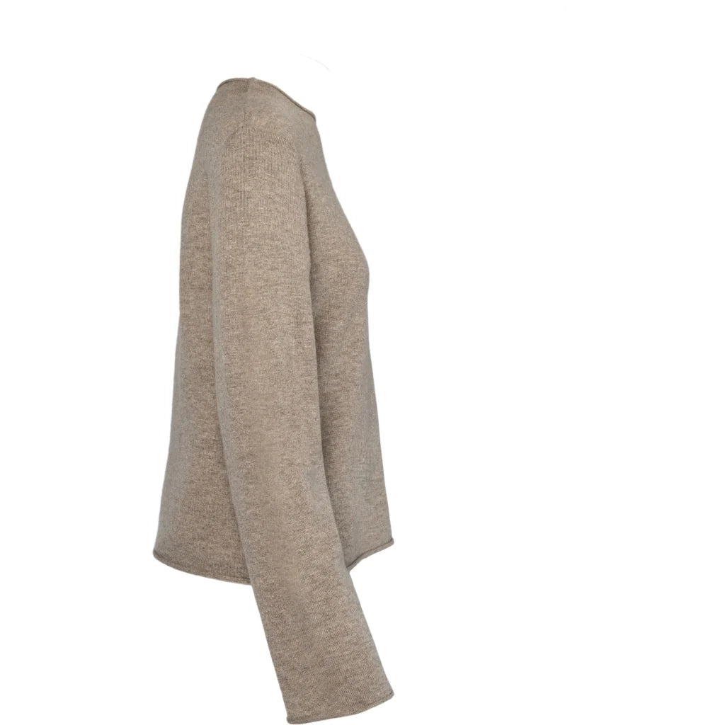 HÉST SELMA SWEATER BEIGE MELANGE