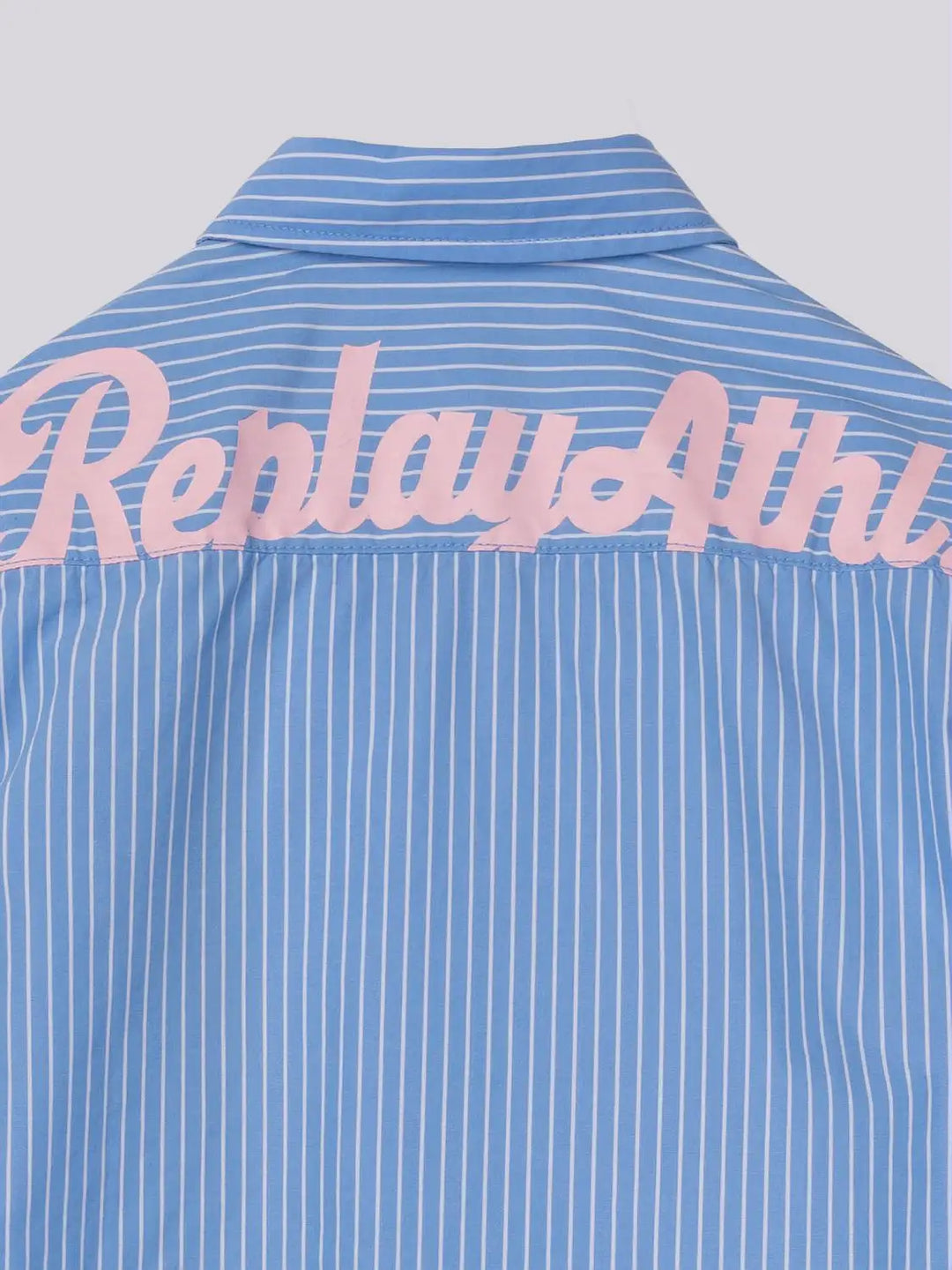 REPLAY & SONS STRIPED COTTON SHIRT