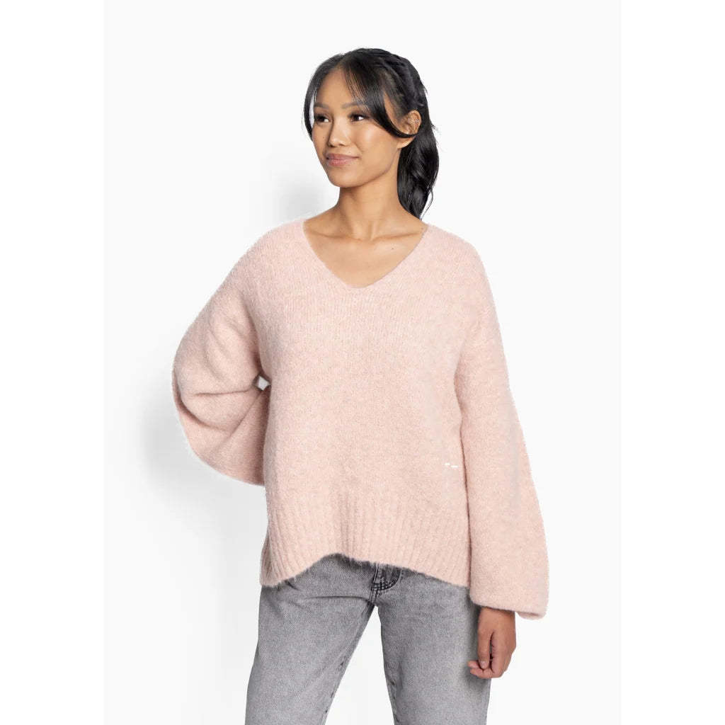 Hést Sofie V-neck Rose Smoke