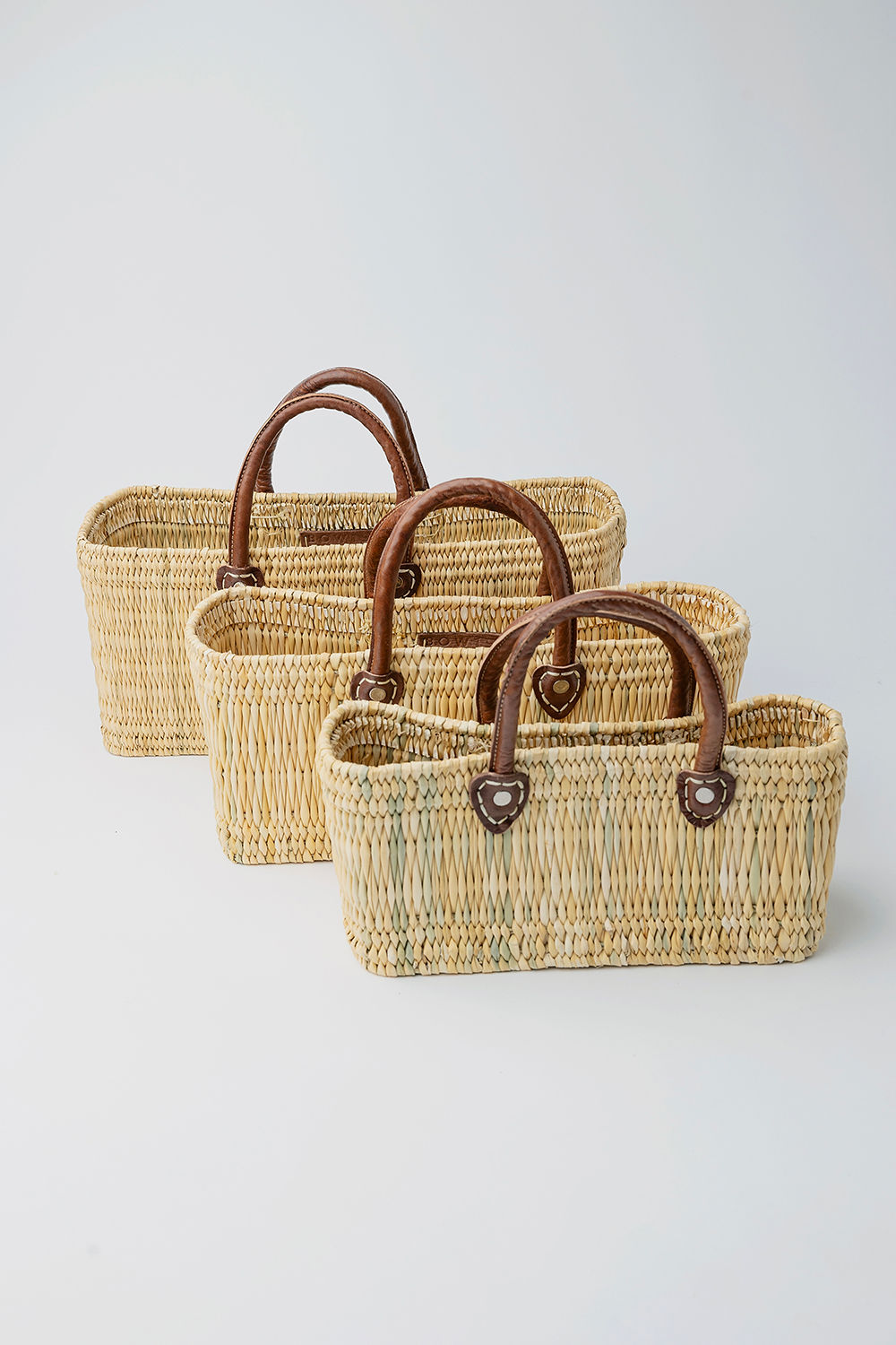 BOW19 STRAW BAG SQUARE LOW