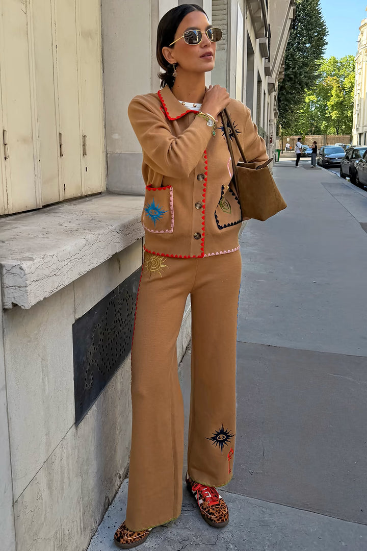 Tan Casablanca Cardigan