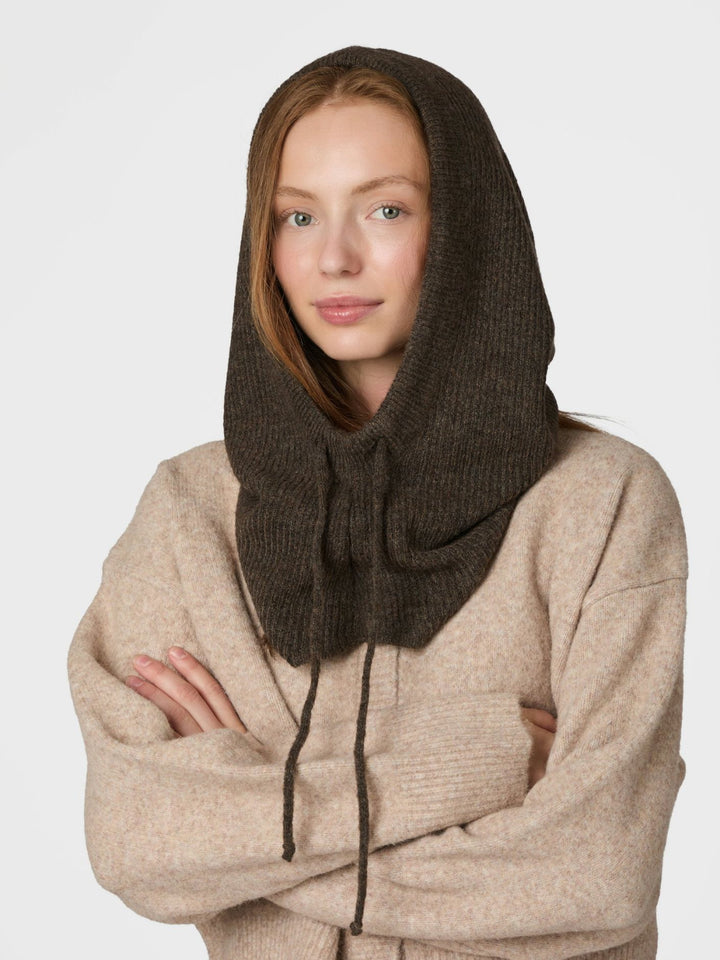 Neo Noir Madita Knit Balaclava Brown