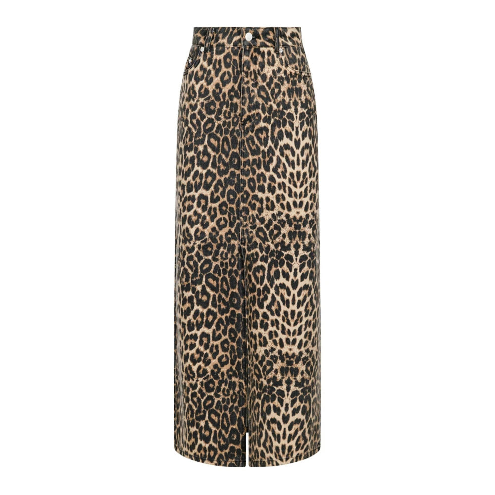 FRANKIE LEOPARD SKIRT