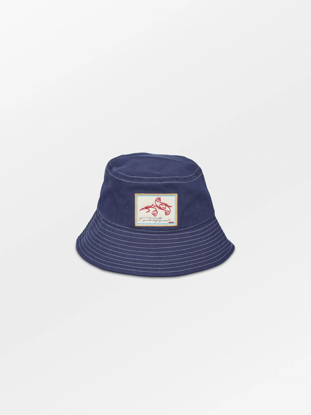 Becksöndergaard Canvas Bucket Hat Navy Blue