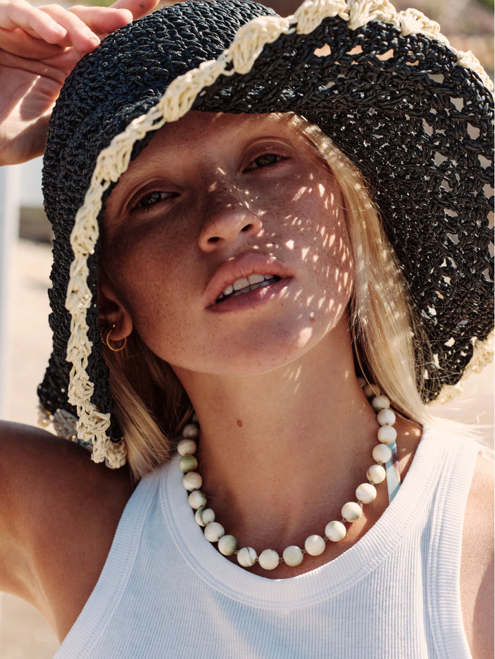 Becksöndergaard Connie Straw Hat Black