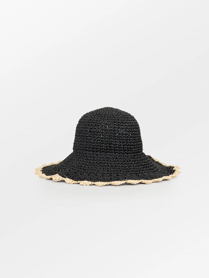 Becksöndergaard Connie Straw Hat Black