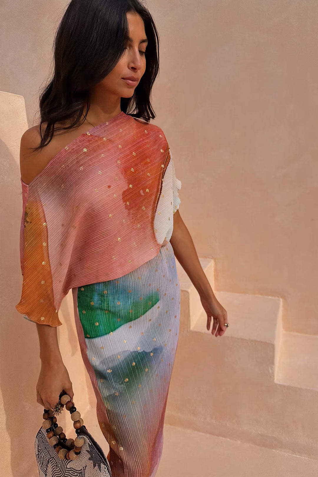 Never Fully Dressed Abstract Tilly Dress