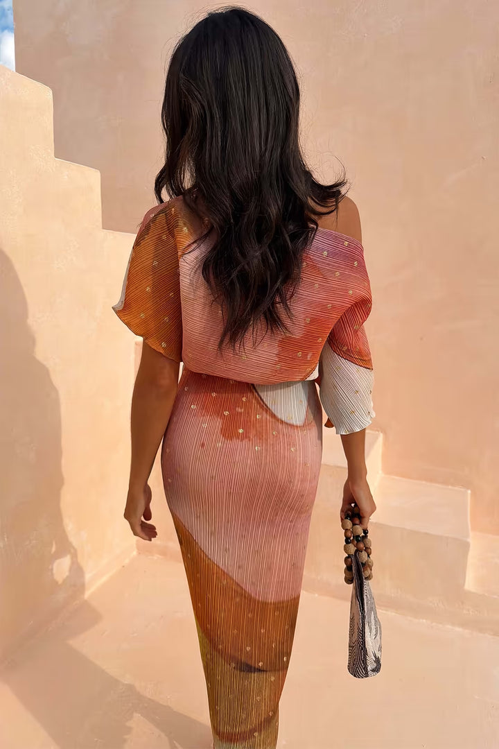 Never Fully Dressed Abstract Tilly Dress