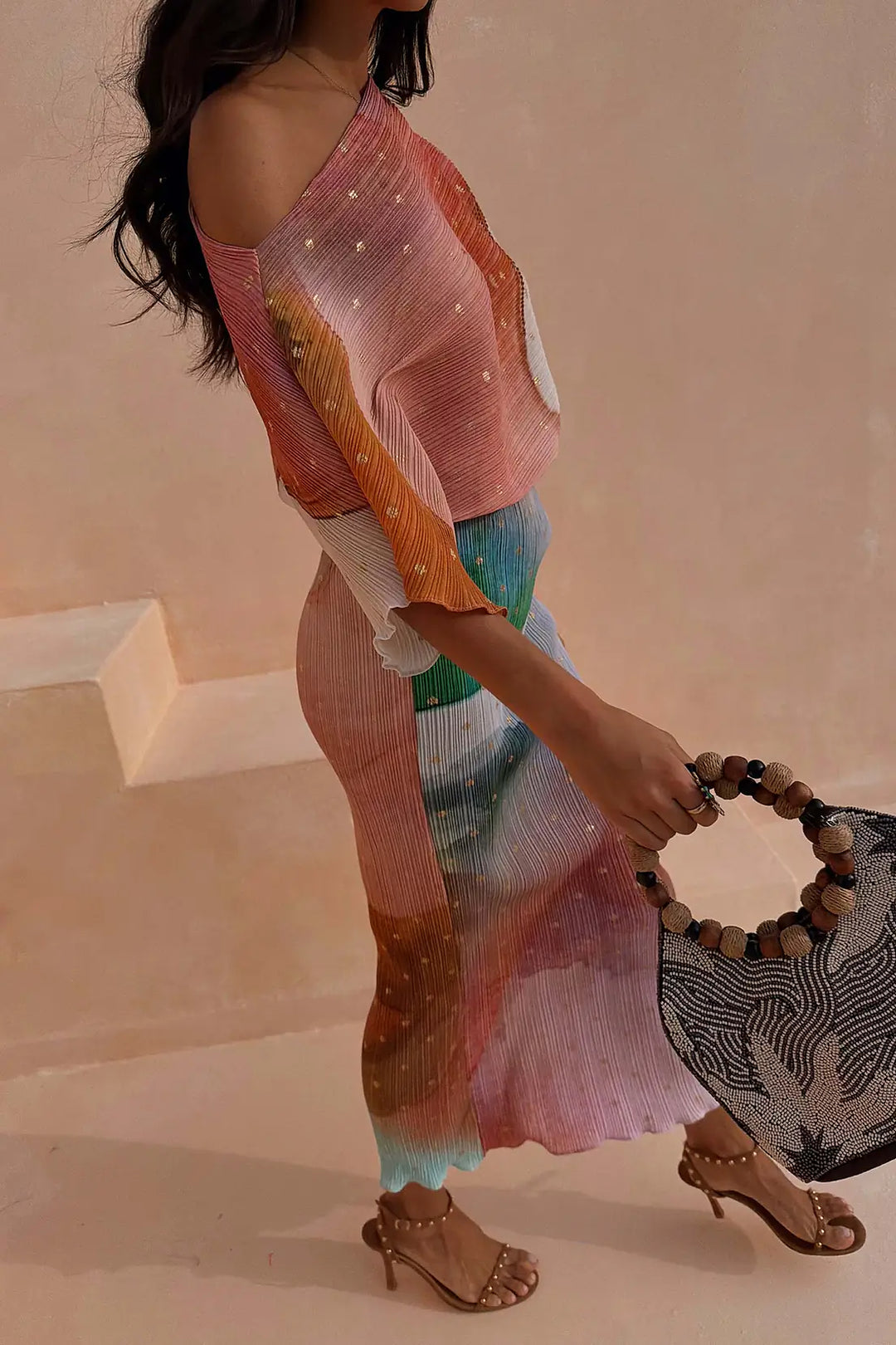 Never Fully Dressed Abstract Tilly Dress