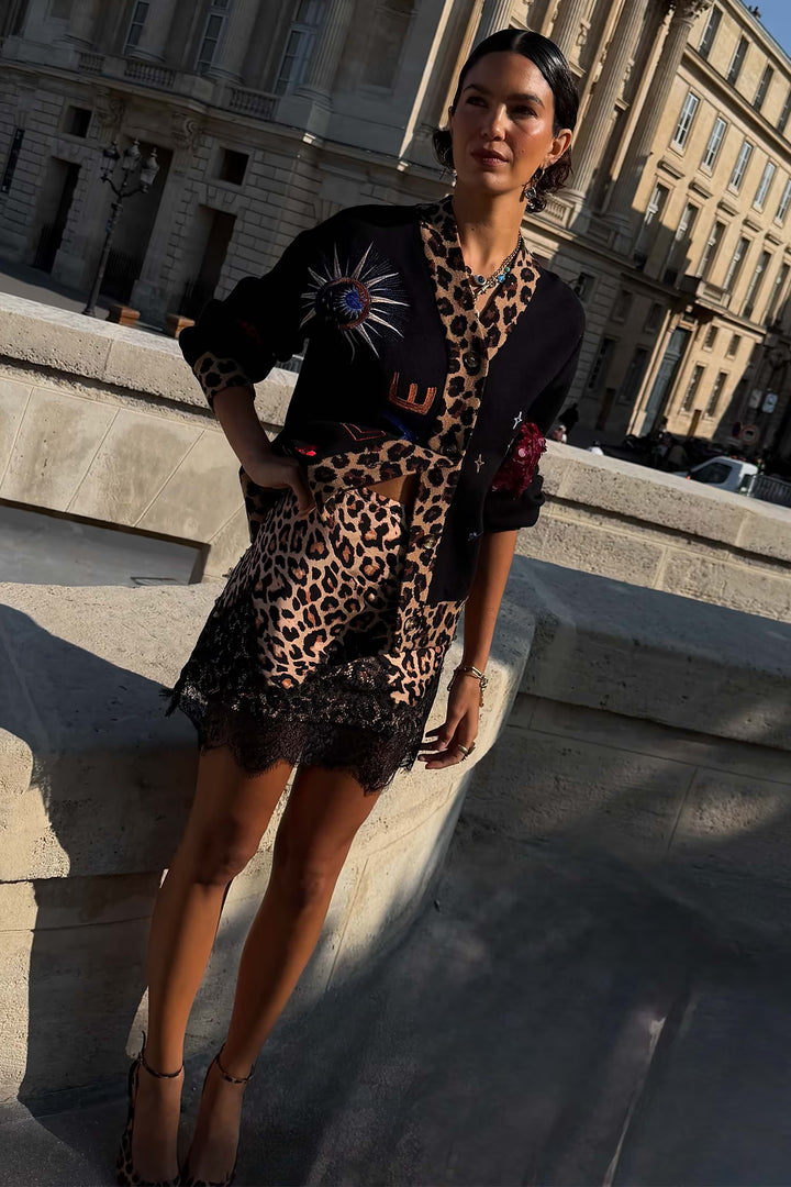 Leopard Mini Maeva Skirt